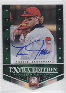 2012 Elite Extra Edition - [Base] - Status Emerald Die-Cut Signatures #150 - Travis Jankowski /25