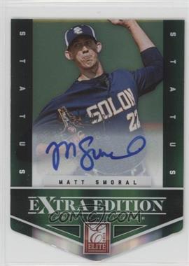 2012 Elite Extra Edition - [Base] - Status Emerald Die-Cut Signatures #16 - Matt Smoral /25