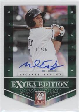 2012 Elite Extra Edition - [Base] - Status Emerald Die-Cut Signatures #171 - Michael Earley /25