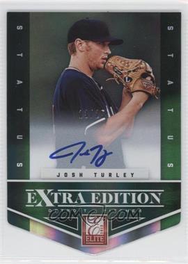 2012 Elite Extra Edition - [Base] - Status Emerald Die-Cut Signatures #184 - Josh Turley /25