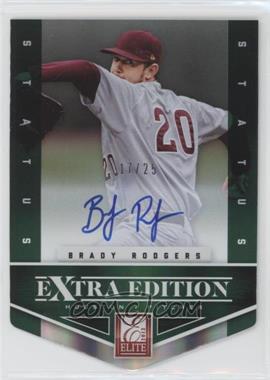 2012 Elite Extra Edition - [Base] - Status Emerald Die-Cut Signatures #194 - Brady Rodgers /25