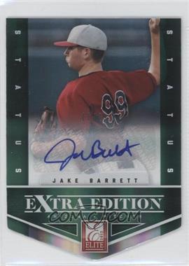 2012 Elite Extra Edition - [Base] - Status Emerald Die-Cut Signatures #40 - Jake Barrett /25