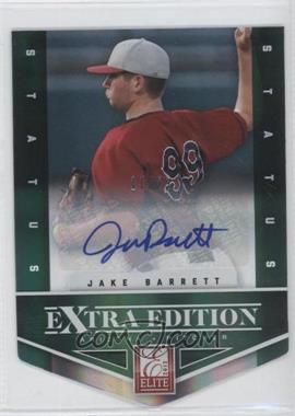 2012 Elite Extra Edition - [Base] - Status Emerald Die-Cut Signatures #40 - Jake Barrett /25