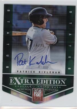 2012 Elite Extra Edition - [Base] - Status Emerald Die-Cut Signatures #46 - Patrick Kivlehan /25