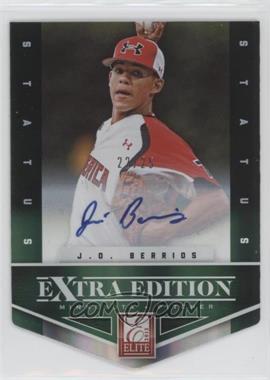 2012 Elite Extra Edition - [Base] - Status Emerald Die-Cut Signatures #88 - J.O. Berrios /25