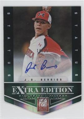 2012 Elite Extra Edition - [Base] - Status Emerald Die-Cut Signatures #88 - J.O. Berrios /25