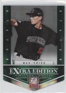 2012 Elite Extra Edition - [Base] - Status Emerald Die-Cut #106 - Max Fried /25