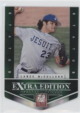 2012 Elite Extra Edition - [Base] - Status Emerald Die-Cut #124 - Lance McCullers /25