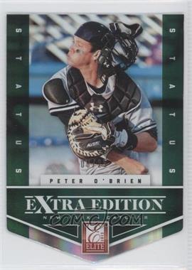 2012 Elite Extra Edition - [Base] - Status Emerald Die-Cut #163 - Peter O'Brien /25