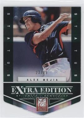 2012 Elite Extra Edition - [Base] - Status Emerald Die-Cut #169 - Alex Mejia /25