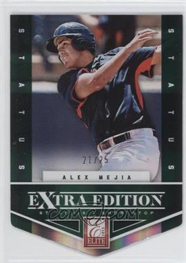 2012 Elite Extra Edition - [Base] - Status Emerald Die-Cut #169 - Alex Mejia /25