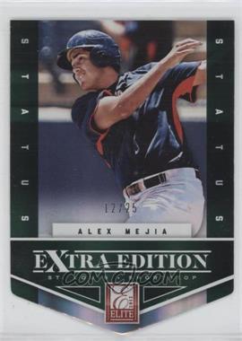 2012 Elite Extra Edition - [Base] - Status Emerald Die-Cut #169 - Alex Mejia /25