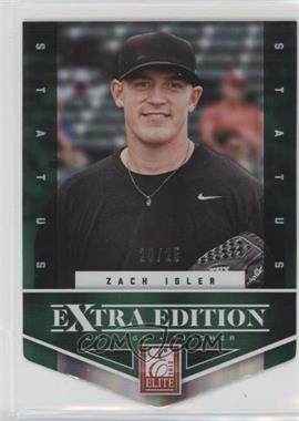 2012 Elite Extra Edition - [Base] - Status Emerald Die-Cut #177 - Zach Isler /25