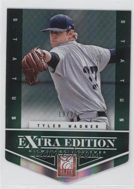 2012 Elite Extra Edition - [Base] - Status Emerald Die-Cut #181 - Tyler Wagner /25