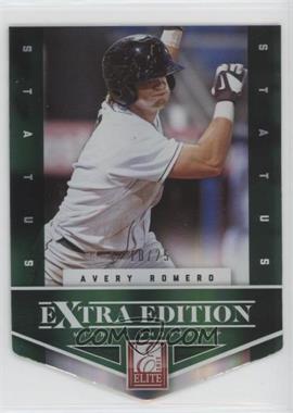 2012 Elite Extra Edition - [Base] - Status Emerald Die-Cut #32 - Avery Romero /25