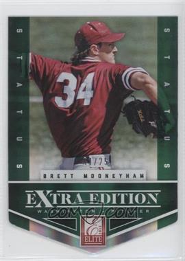 2012 Elite Extra Edition - [Base] - Status Emerald Die-Cut #38 - Brett Mooneyham /25