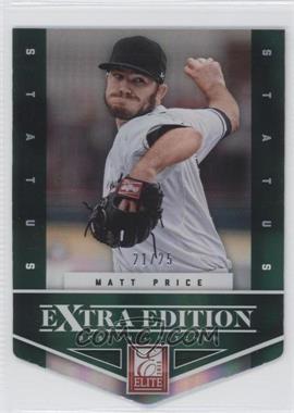 2012 Elite Extra Edition - [Base] - Status Emerald Die-Cut #81 - Matt Price /25