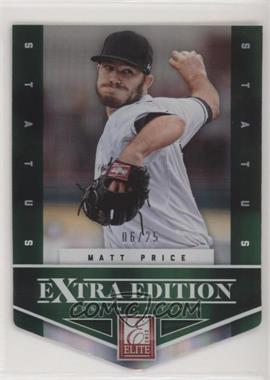 2012 Elite Extra Edition - [Base] - Status Emerald Die-Cut #81 - Matt Price /25