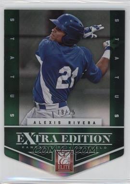 2012 Elite Extra Edition - [Base] - Status Emerald Die-Cut #82 - Alexis Rivera /25