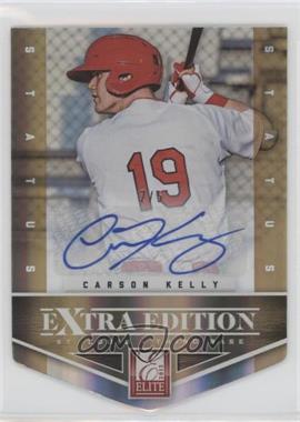2012 Elite Extra Edition - [Base] - Status Gold Die-Cut Signatures #10 - Carson Kelly /5