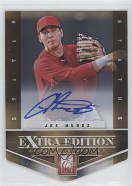 2012 Elite Extra Edition - [Base] - Status Gold Die-Cut Signatures #162 - Joe Munoz /5