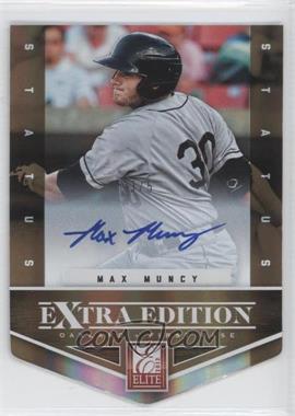 2012 Elite Extra Edition - [Base] - Status Gold Die-Cut Signatures #167 - Max Muncy /5