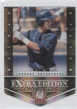 2012 Elite Extra Edition - [Base] - Status Gold Die-Cut #21 - Robert Refsnyder /5