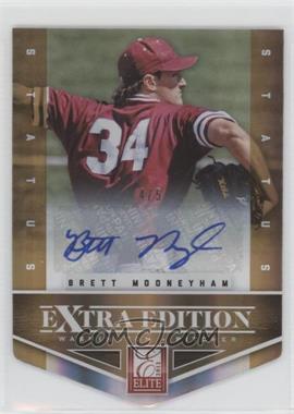 2012 Elite Extra Edition - [Base] - Status Gold Die-Cut #38 - Brett Mooneyham /5
