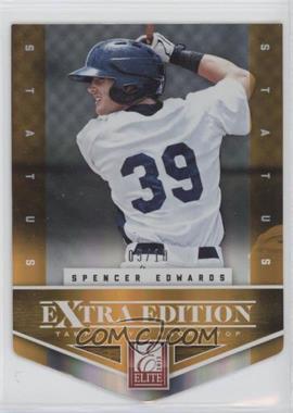 2012 Elite Extra Edition - [Base] - Status Orange Die-Cut Signatures #154 - Spencer Edwards /10