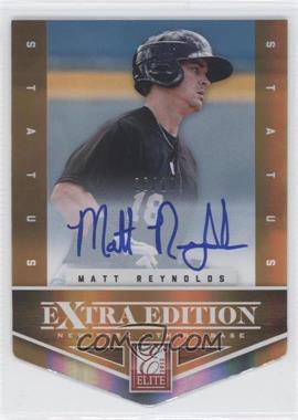 2012 Elite Extra Edition - [Base] - Status Orange Die-Cut Signatures #192 - Matt Reynolds /10