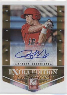 2012 Elite Extra Edition - [Base] - Status Orange Die-Cut Signatures #87 - Anthony Melchionda /10