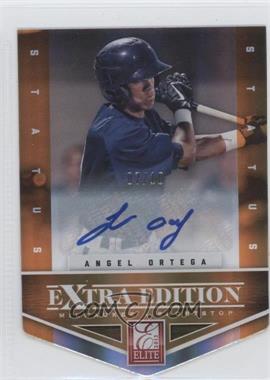 2012 Elite Extra Edition - [Base] - Status Orange Die-Cut Signatures #93 - Angel Ortega /10