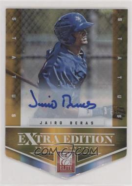 2012 Elite Extra Edition - [Base] - Status Orange Die-Cut #72 - Jairo Beras /10