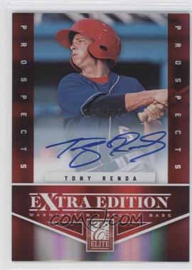 2012 Elite Extra Edition - [Base] #139 - Tony Renda /598