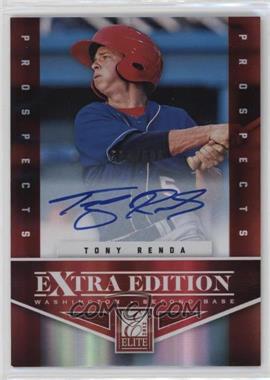 2012 Elite Extra Edition - [Base] #139 - Tony Renda /598