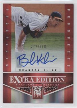 2012 Elite Extra Edition - [Base] #155 - Branden Kline /588