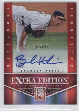 2012 Elite Extra Edition - [Base] #155 - Branden Kline /588