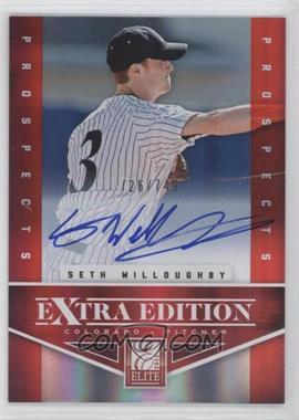 2012 Elite Extra Edition - [Base] #180 - Seth Willoughby /749
