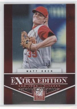 2012 Elite Extra Edition - [Base] #34 - Matt Koch