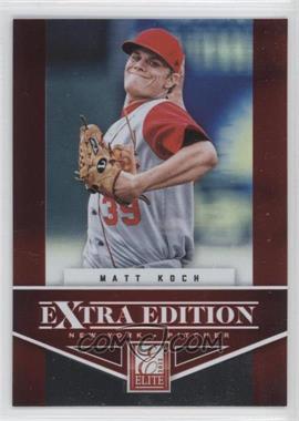 2012 Elite Extra Edition - [Base] #34 - Matt Koch