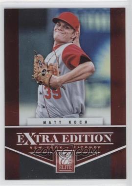 2012 Elite Extra Edition - [Base] #34 - Matt Koch