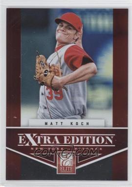 2012 Elite Extra Edition - [Base] #34 - Matt Koch