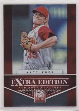 2012 Elite Extra Edition - [Base] #34 - Matt Koch