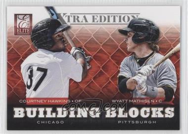 2012 Elite Extra Edition - Building Blocks Dual #10 - Courtney Hawkins, Wyatt Mathisen