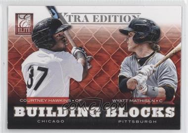 2012 Elite Extra Edition - Building Blocks Dual #10 - Courtney Hawkins, Wyatt Mathisen