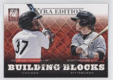 2012 Elite Extra Edition - Building Blocks Dual #10 - Courtney Hawkins, Wyatt Mathisen