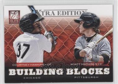 2012 Elite Extra Edition - Building Blocks Dual #10 - Courtney Hawkins, Wyatt Mathisen