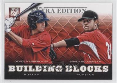 2012 Elite Extra Edition - Building Blocks Dual #12 - Brady Rodgers, Deven Marrero