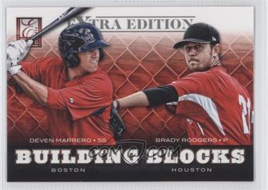 2012 Elite Extra Edition - Building Blocks Dual #12 - Brady Rodgers, Deven Marrero