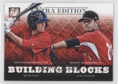 2012 Elite Extra Edition - Building Blocks Dual #12 - Brady Rodgers, Deven Marrero